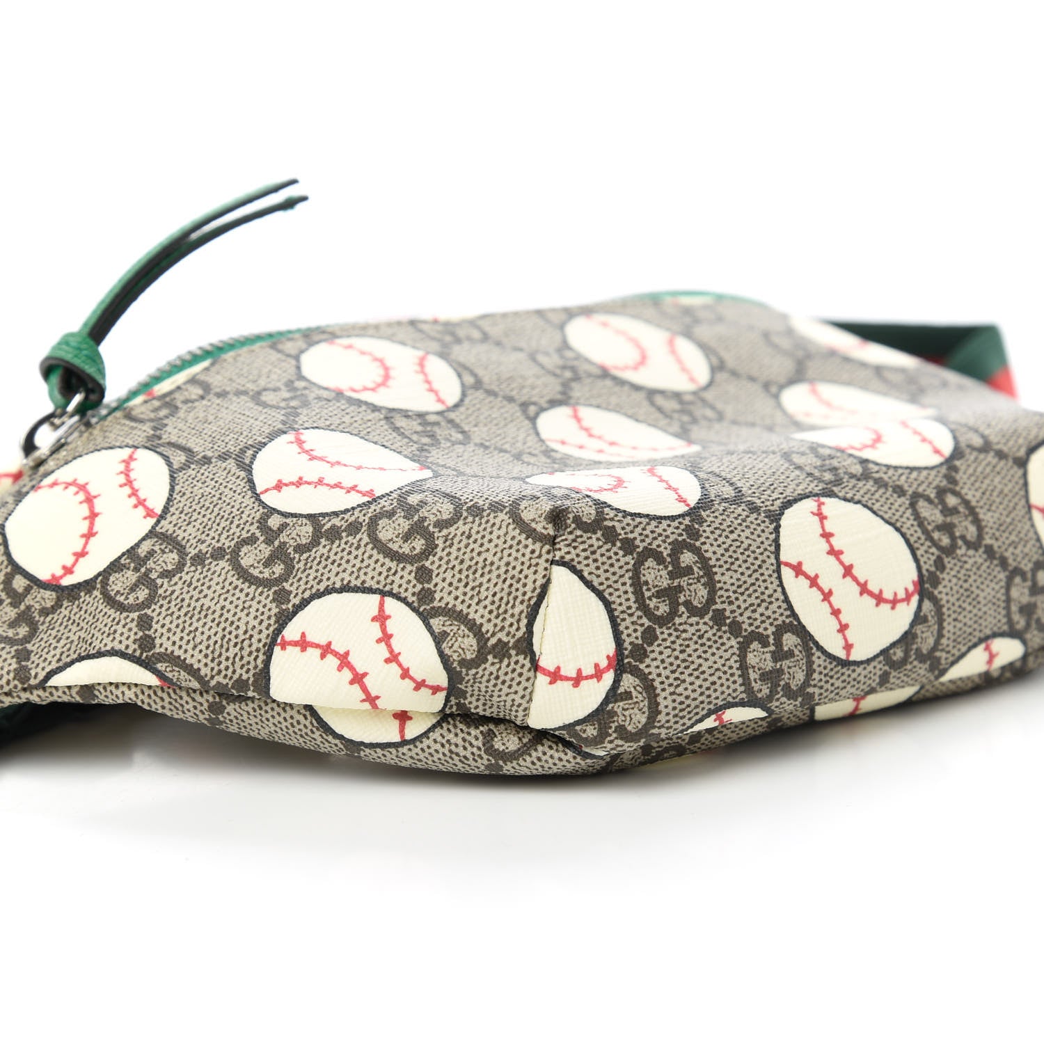 Gucci GG Supreme Monogram Baseballs Web Childrens Belt Bag 6 of 10