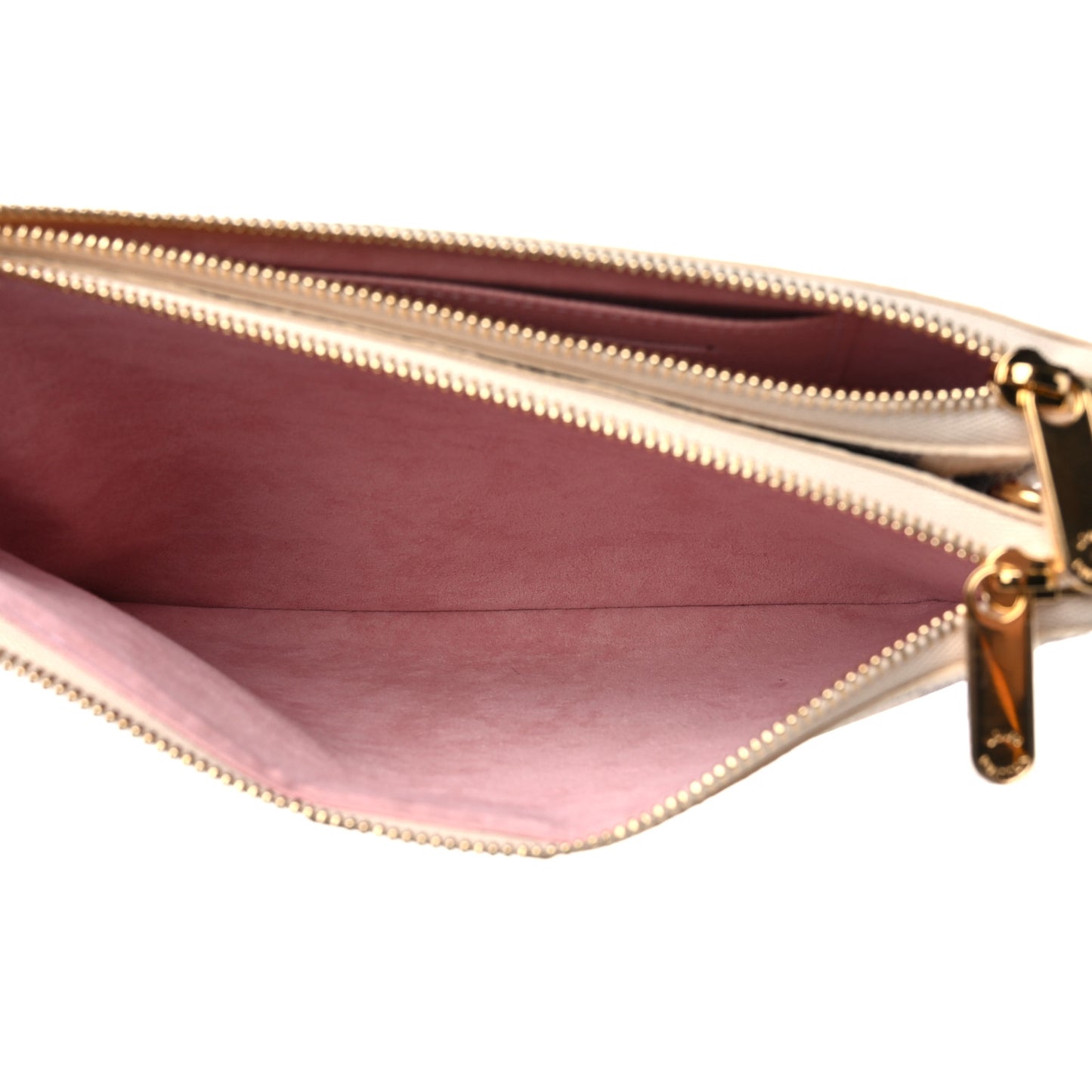 Damier Azur Double Zip Pochette