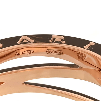 Bulgari 18K Rose Gold B.Zero1 Legend Four-Band Ring 58 8.5 4 of 6