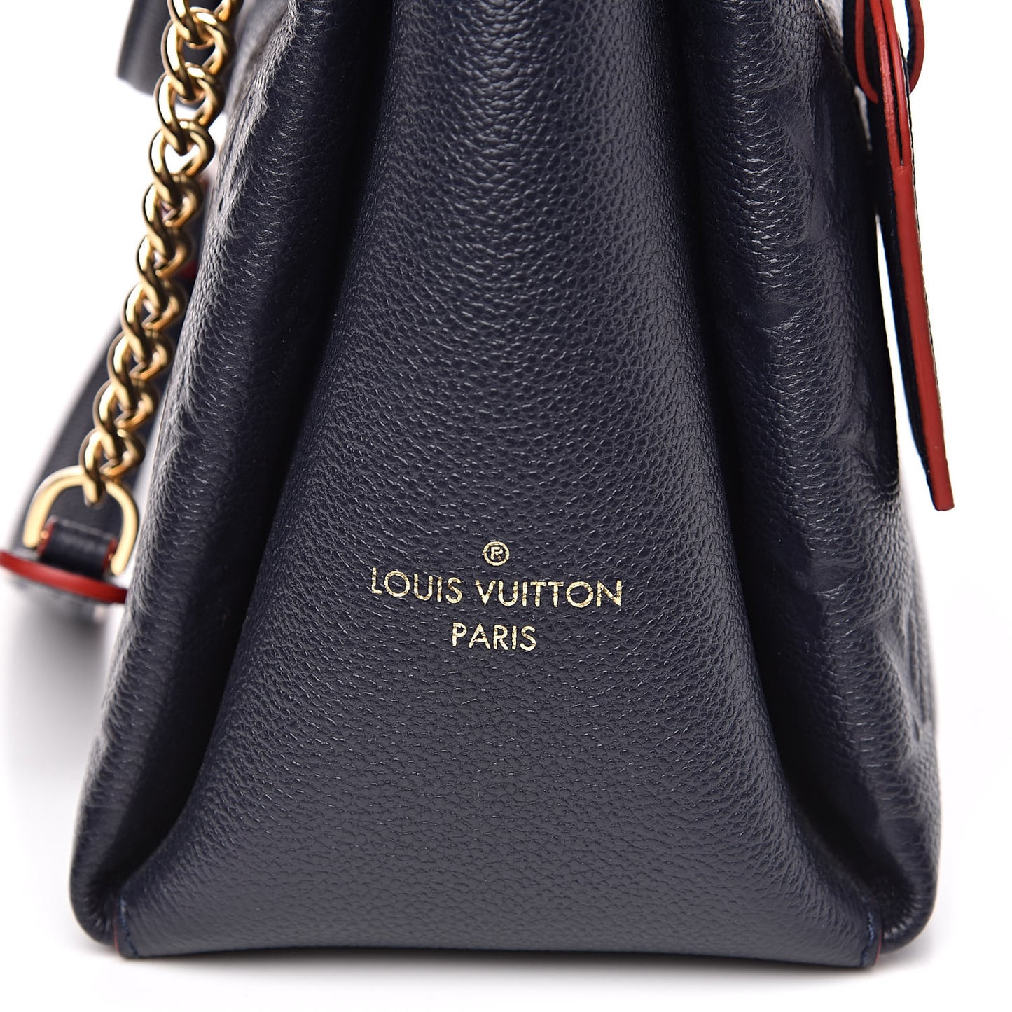 Empreinte Surene MM Marine Rouge
