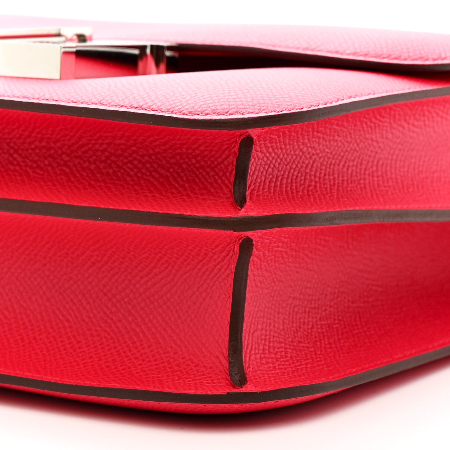 Hermes Epsom Shiny Alligator Lizard Constance 24 Rose Extreme Rose Poupre Etru Ombre 10 of 12