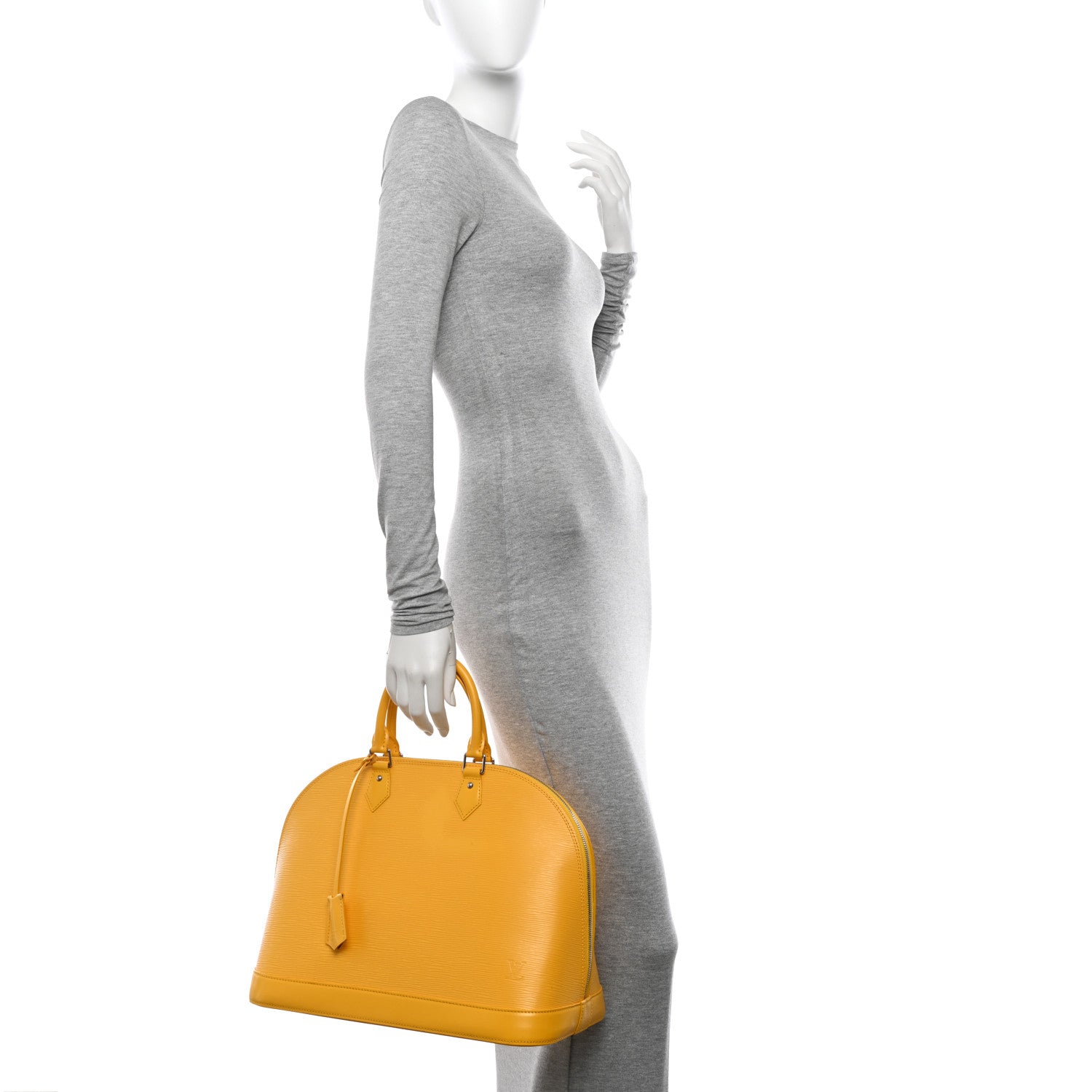 Louis Vuitton Epi Alma GM Citron 2 of 17