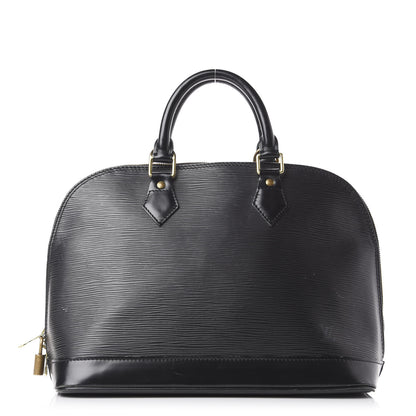 Louis Vuitton Epi Alma PM Black 1 of 9