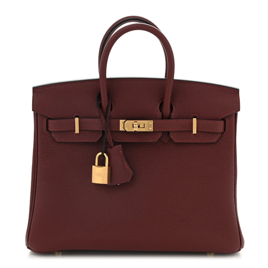 Togo Birkin 25 Rouge H