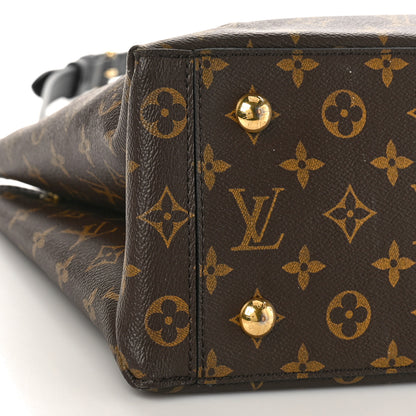 Louis Vuitton Monogram Flower Tote Black 6 of 7