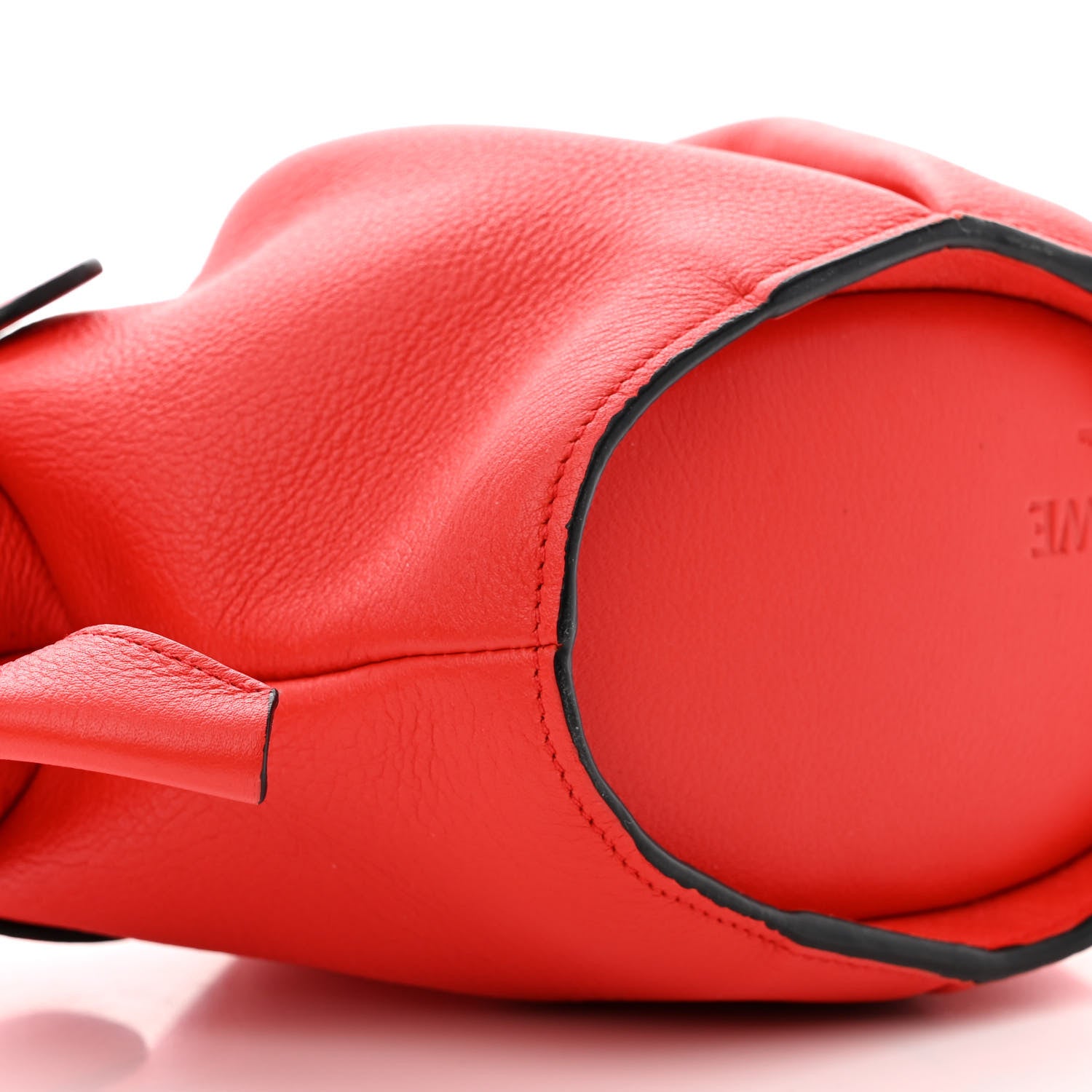 Loewe Calfskin Mini Elephant Crossbody Bag Scarlet Red 8 of 10