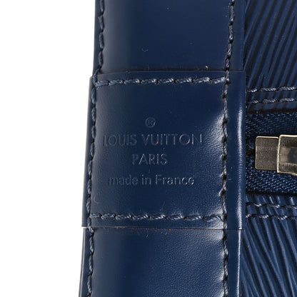 Louis Vuitton Epi Alma PM Indigo 6 of 8