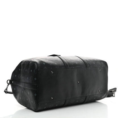 MCM Visetos XLarge Traveler Weekender Bag Black 3 of 8