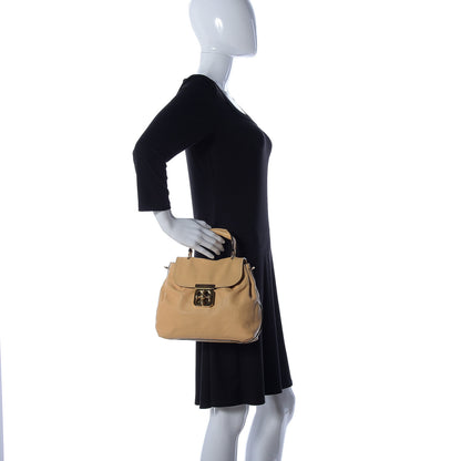Chloe Calfskin Medium Elsie Satchel Mustard 3 of 11