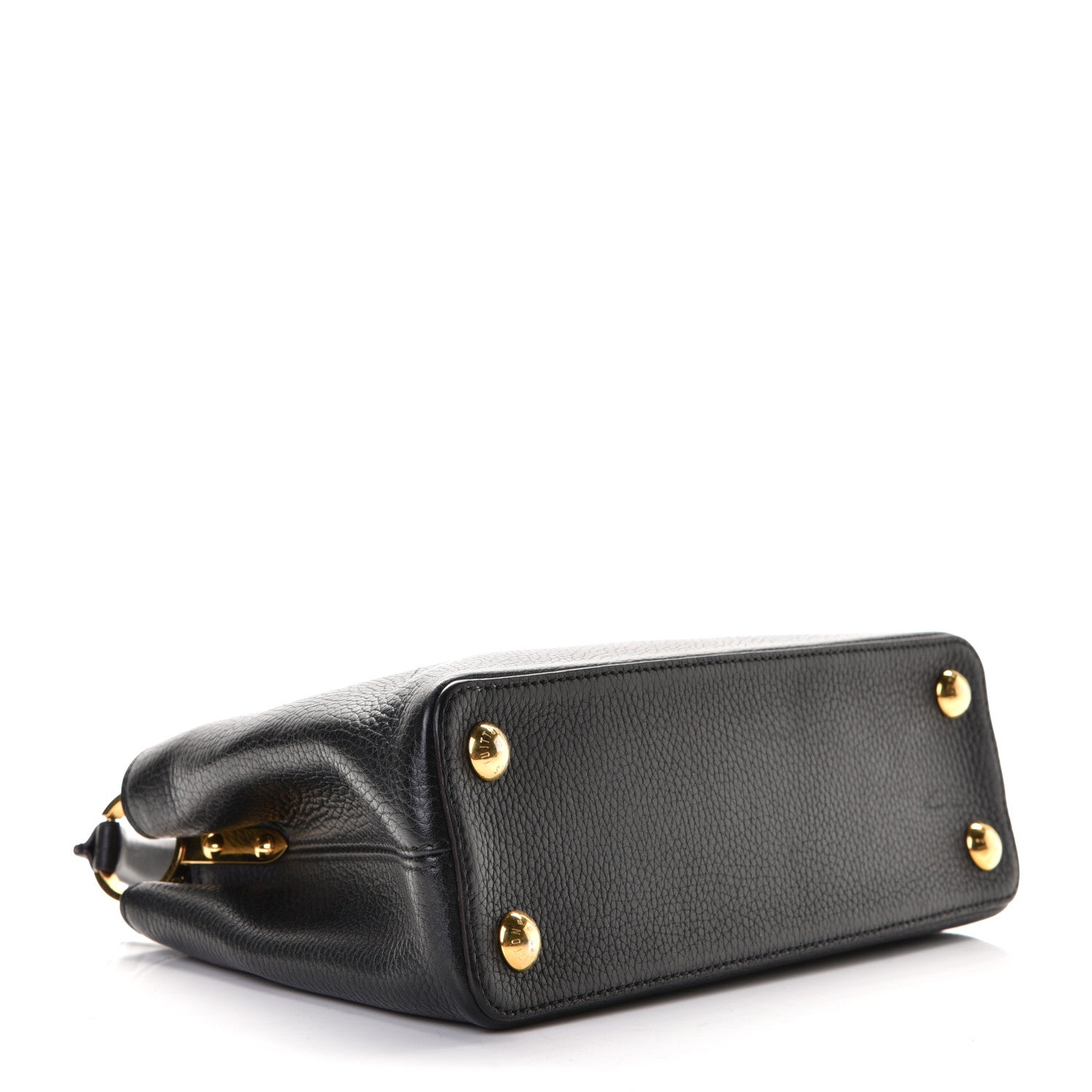 Louis Vuitton Taurillon Capucines BB Black 3 of 5