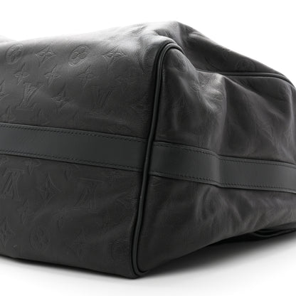 Louis Vuitton Calfskin Shadow Monogram Mens Speedy Bandouliere 40 9 of 9