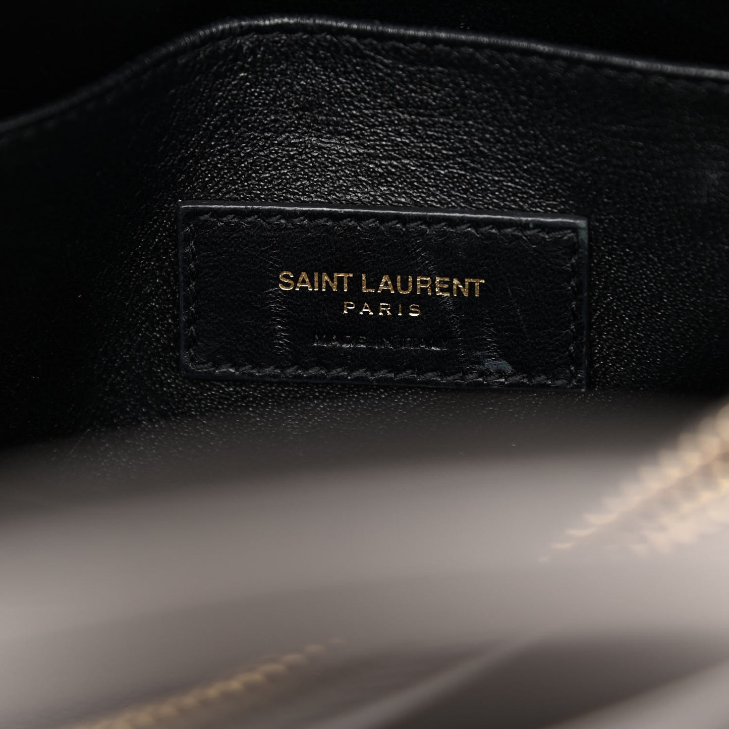 Grained Calfskin Baby Sac De Jour Fog