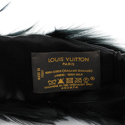Louis Vuitton Fetish Feather Headband Black 4 of 4