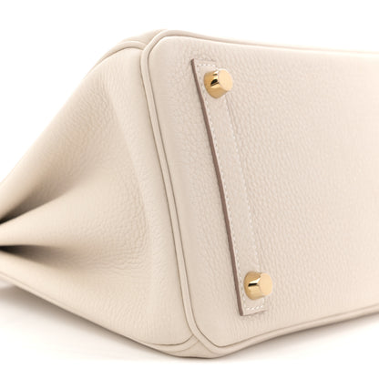 Hermes Togo Birkin 25 Craie 9 of 11