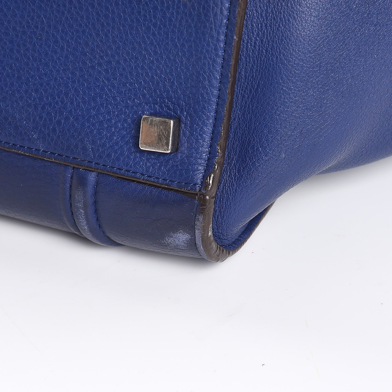 Celine Supple Calfskin Medium Phantom Luggage Indigo 17 of 24