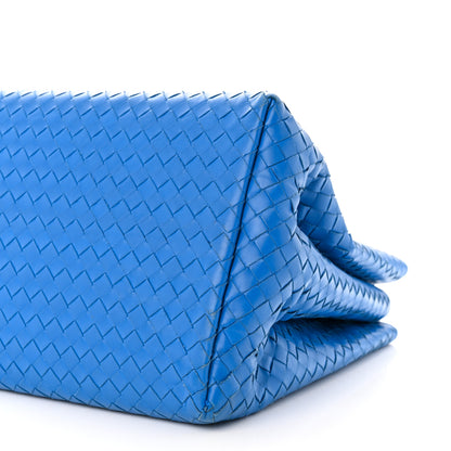 Bottega Veneta Light Calf Intrecciato Medium Roma Signal Blue 12 of 16
