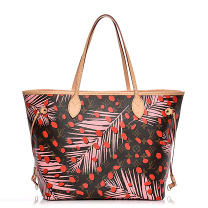 Louis Vuitton Monogram Jungle Dots Neo Neverfull MM Sugar Pink Poppy 1 of 9