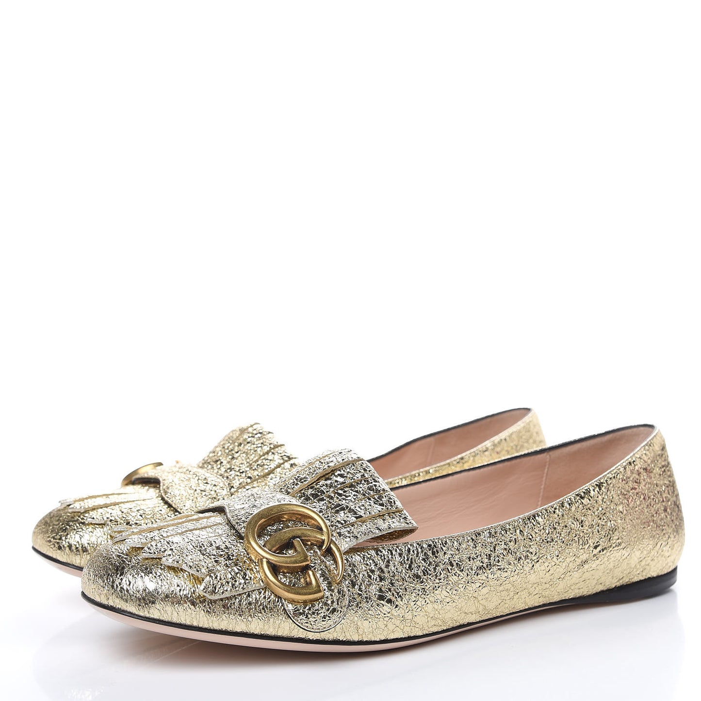 Galassia GG Marmont Fringe Flats 39 Platino