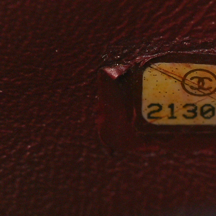 Chanel Calfskin Embossed Medium Paris Salzburg Boy Flap Black 7 of 10