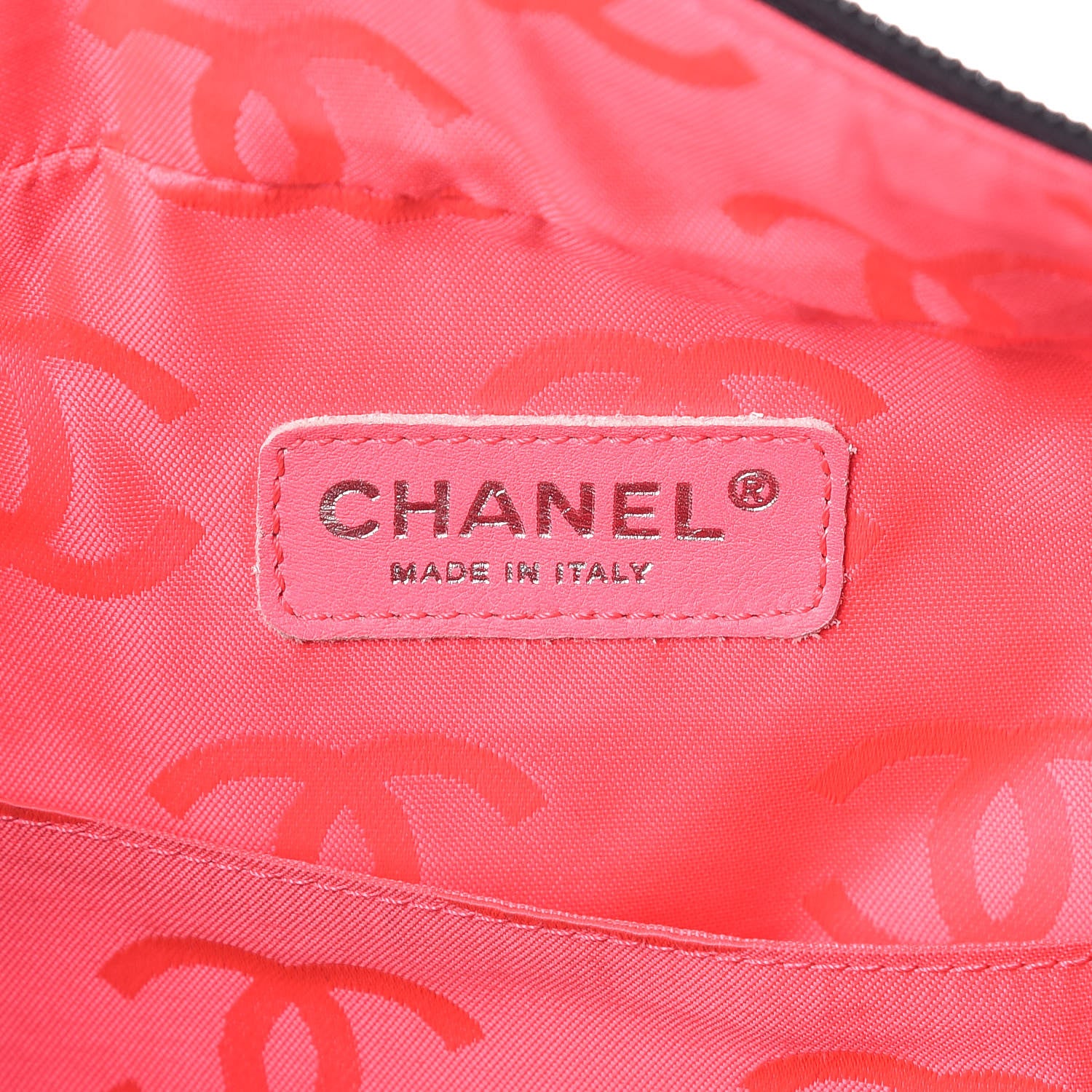 Chanel Calfskin Quilted Large Cambon Multipocket Reporter Black White 6 of 9