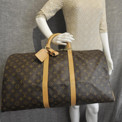 Louis Vuitton Monogram Keepall 55 2 of 7