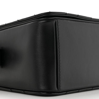 Off-White Calfskin Padded Diag Binder Flap Bag Black 10 of 18