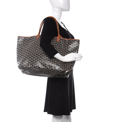 Goyard Goyardine Saint Louis GM Black Gold 2 of 11