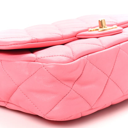 Chanel Lambskin Quilted Large CC Funky Town Flap Pink 9 of 10