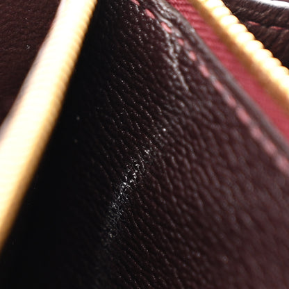 Hermes Matte Alligator Kelly Wallet To Go Bordeaux 12 of 14