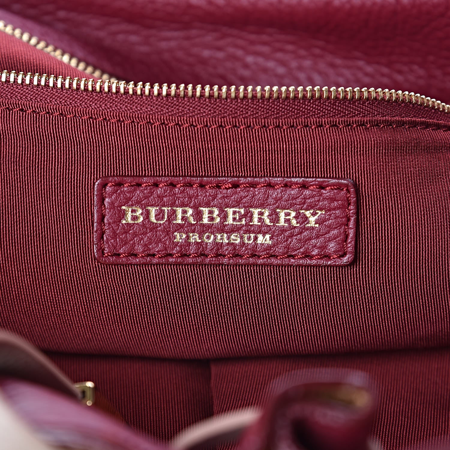 Burberry Prorsum Pebbled Calfskin Medium Studley Tote Camel Nude 6 of 12