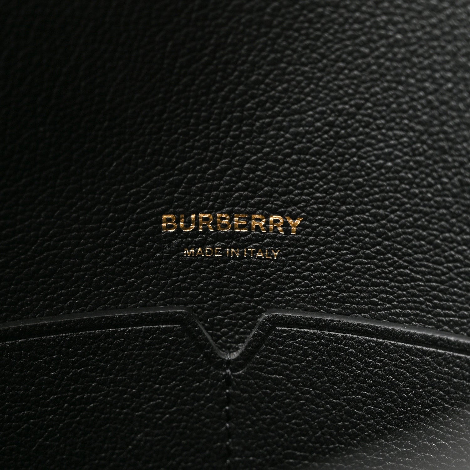 Burberry Calfskin Large Society Tote Black 6 of 9