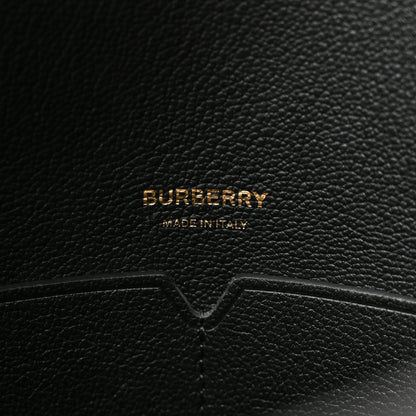 Burberry Calfskin Large Society Tote Black 6 of 9