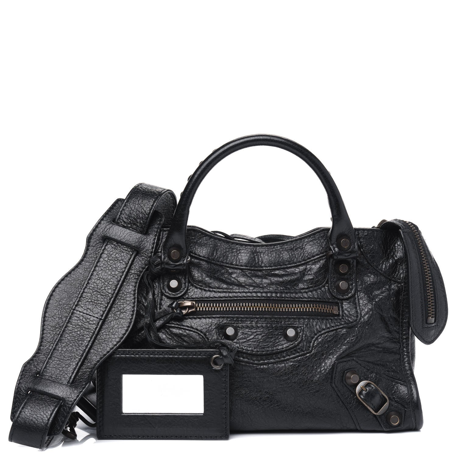 Balenciaga Agneau Classic Hardware Mini City Black 1 of 5