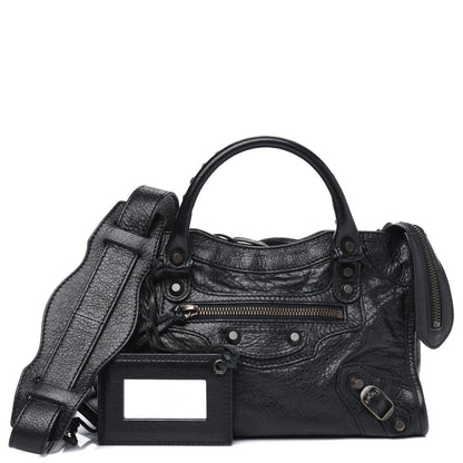 Balenciaga Agneau Classic Hardware Mini City Black 1 of 5
