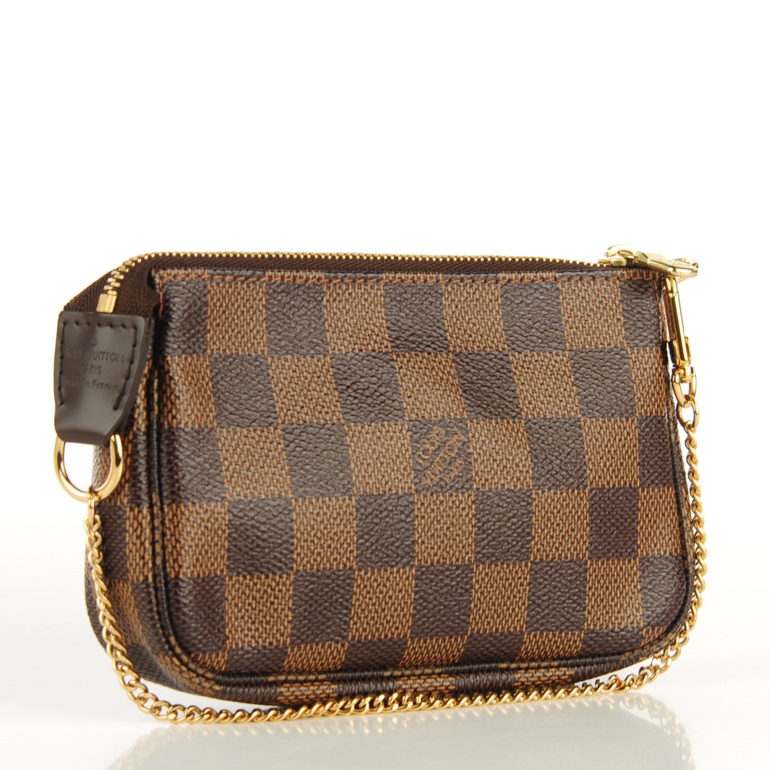 Louis Vuitton Damier Ebene Complice Trunks and Bags Mini Pochette Accessories Red 3 of 7