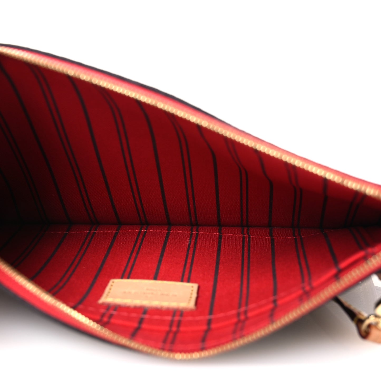 Monogram Neverfull MM GM Pochette Cherry