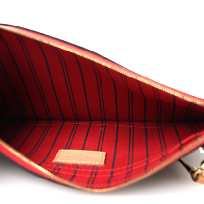 Louis Vuitton Monogram Neverfull MM GM Pochette Cherry 5 of 7