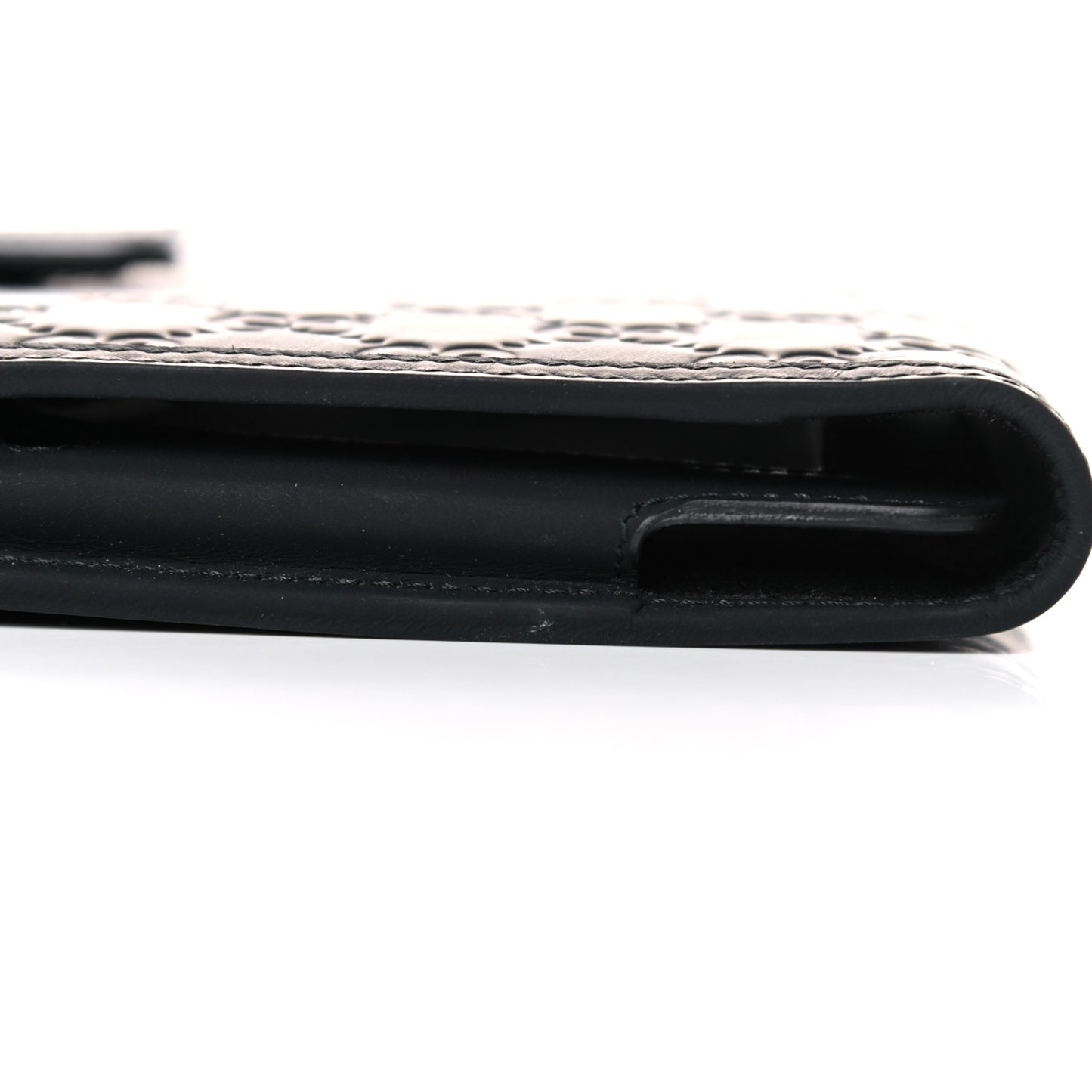 Rubber Guccissima Web Ipad Case Black