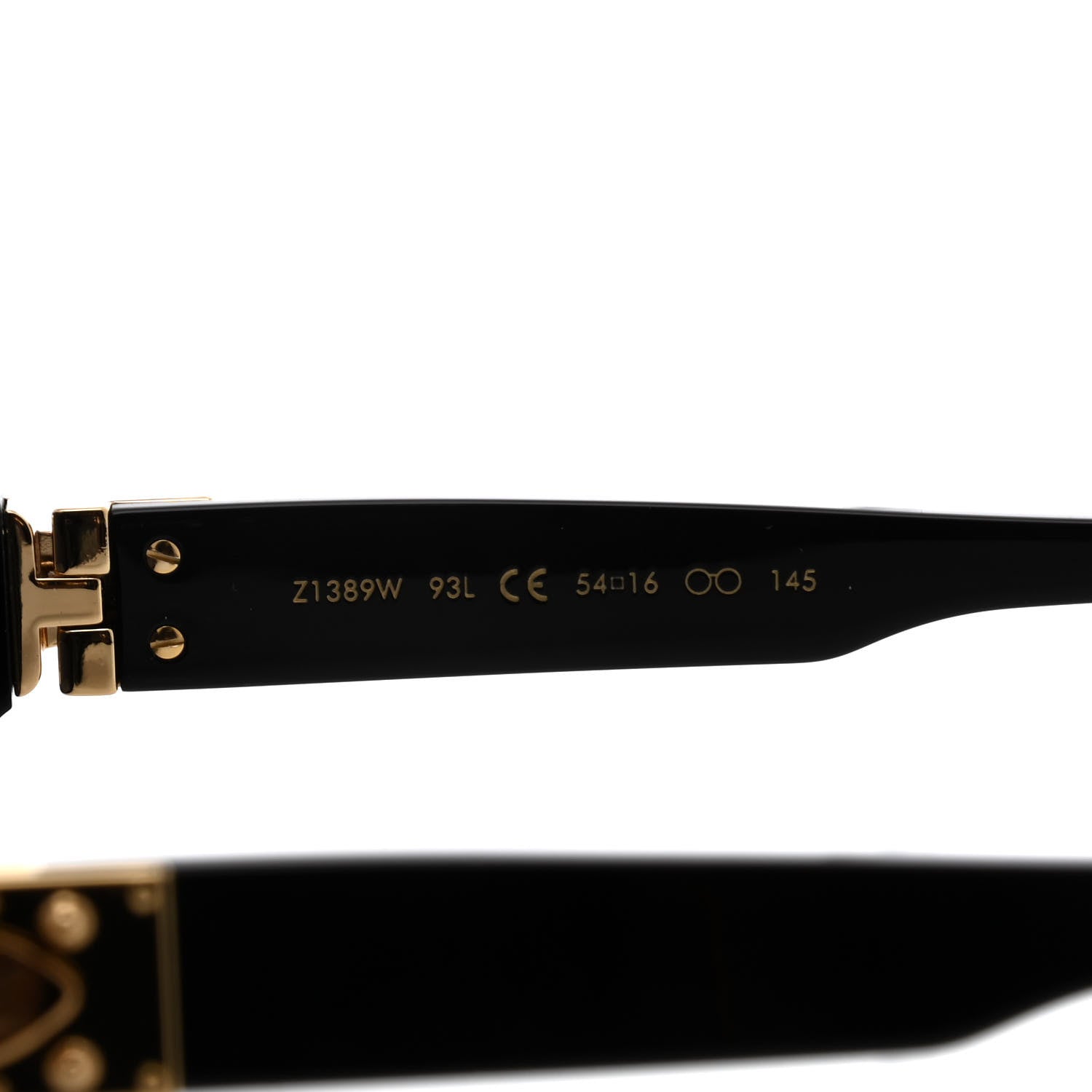 Louis Vuitton Acetate La Melodie Du Bonheur Sunglasses Z1389W Black 6 of 6