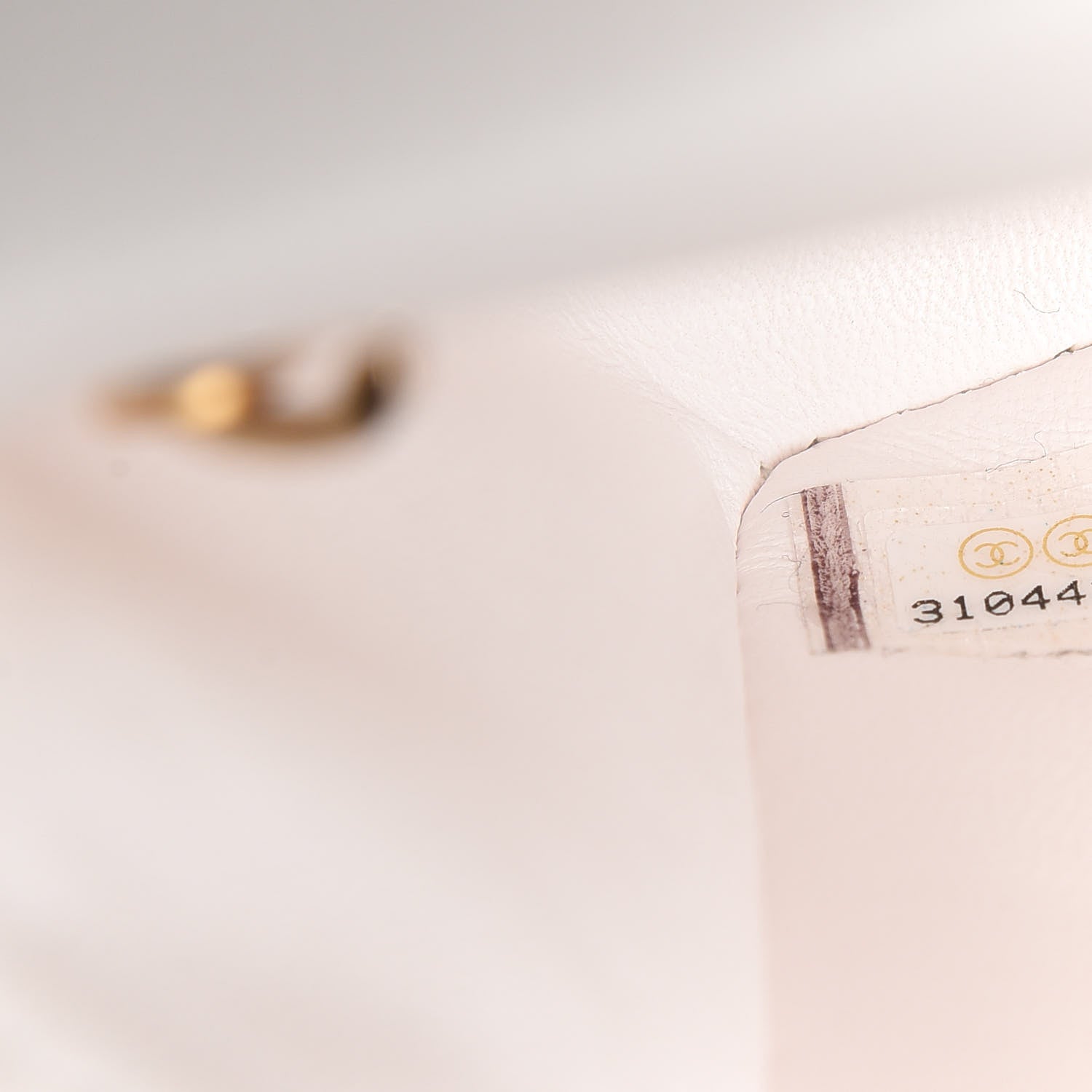 Chanel Caviar Quilted Mini Sweet Classic Flap White 9 of 10