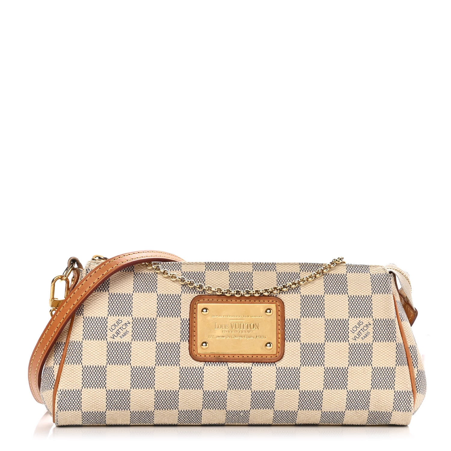 Louis Vuitton Damier Azur Eva Clutch 1 of 17