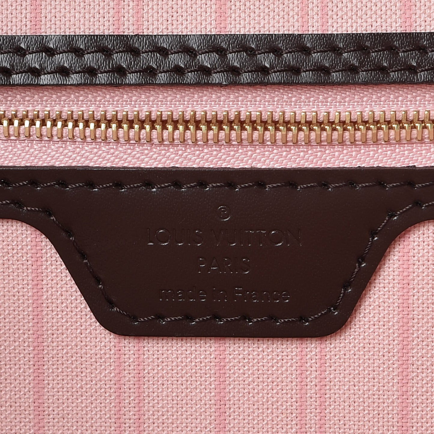 Damier Ebene Neo Neverfull MM Rose Ballerine