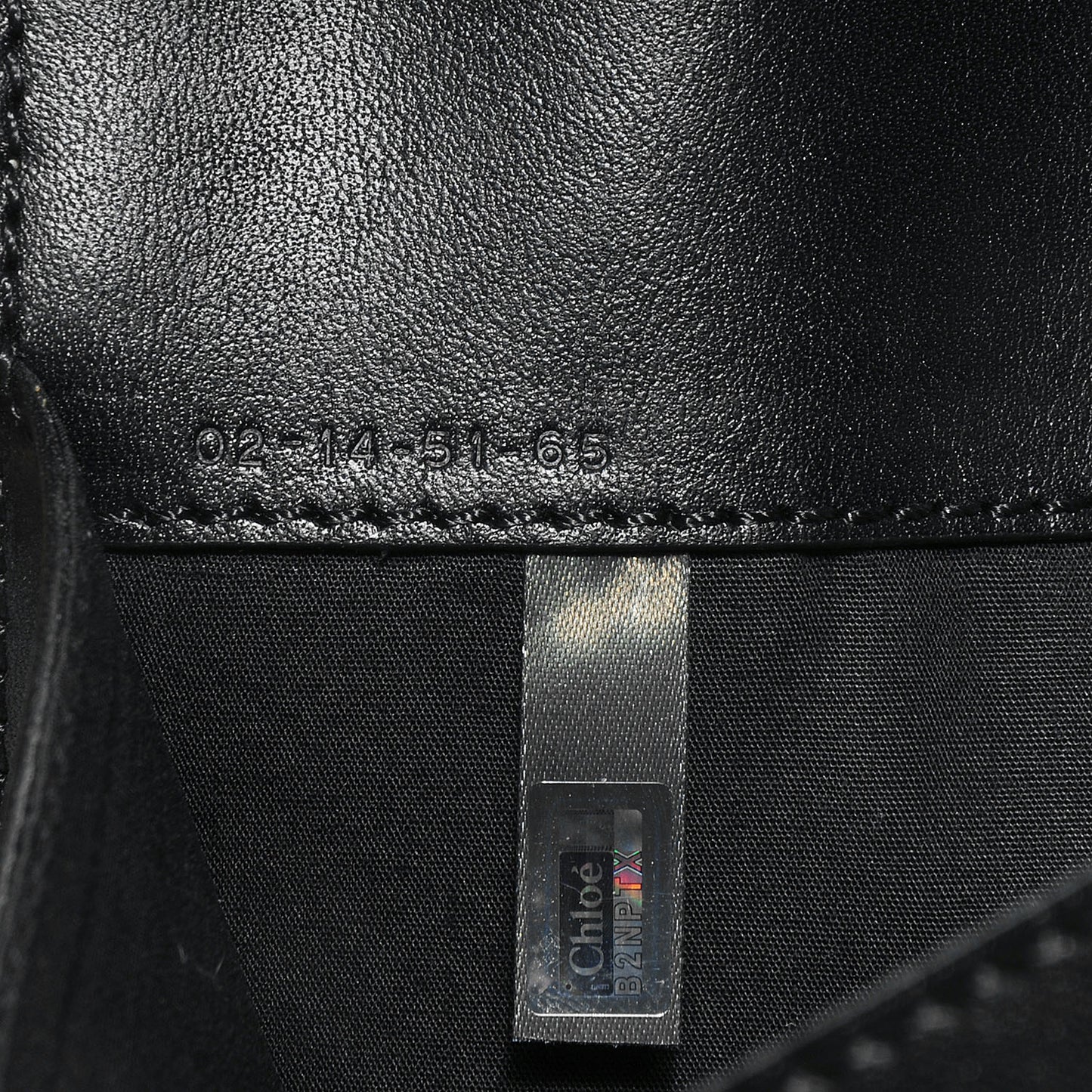 Perforated Goatskin Large Alice Clutch Anchor Grey