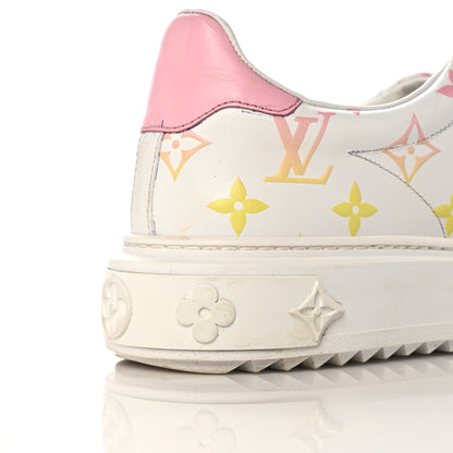 Louis Vuitton Monogram By The Pool Time Out Sneakers 39 Rose 9 of 17