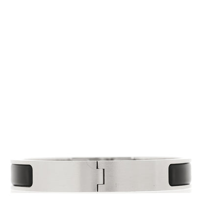 Hermes Enamel Mini Clic Kelly Bracelet T6 Matte Black 3 of 5