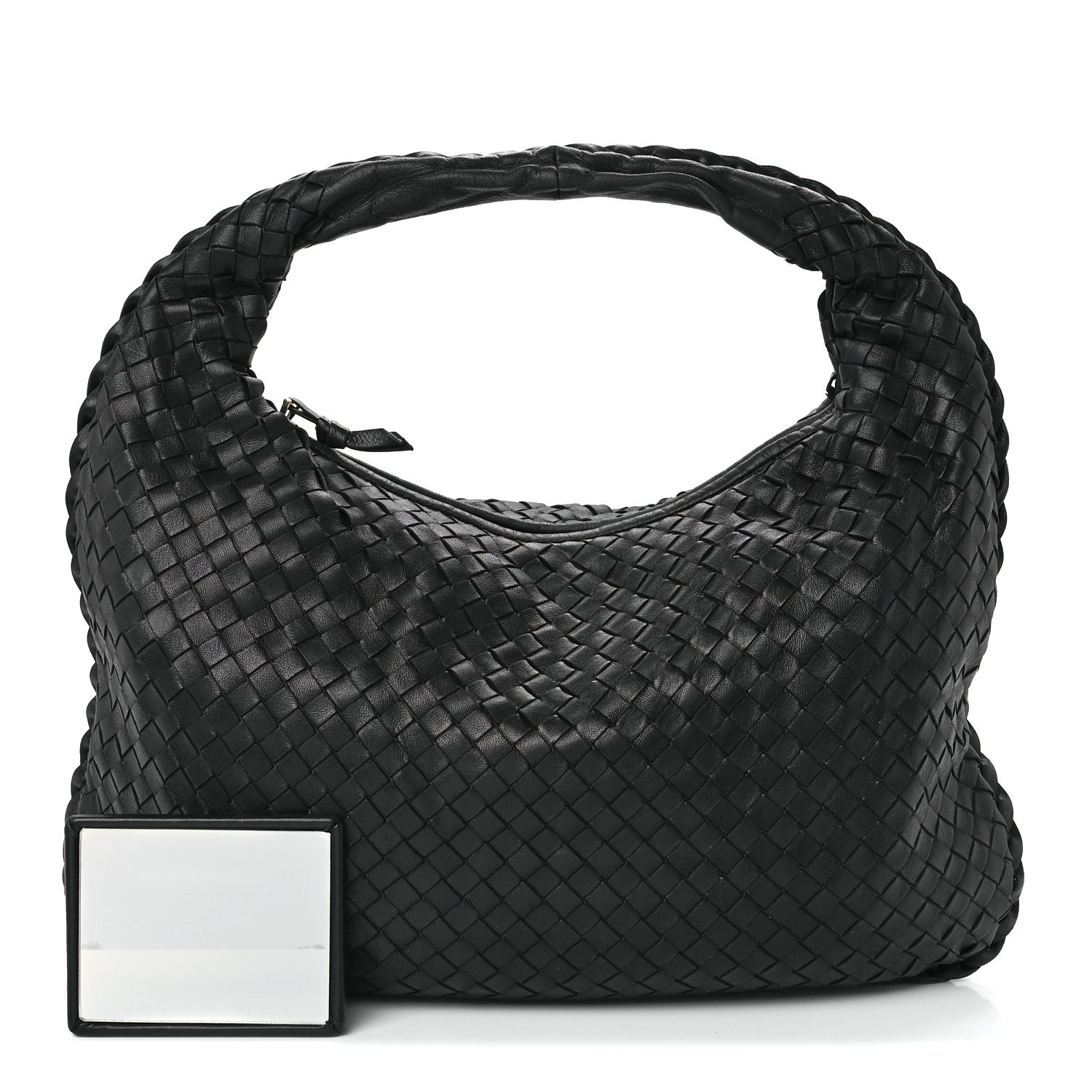 Bottega Veneta Nappa Intrecciato Medium Veneta Hobo Black 1 of 14