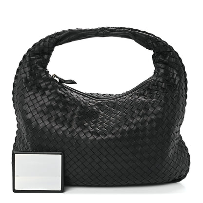 Bottega Veneta Nappa Intrecciato Medium Veneta Hobo Black 1 of 14