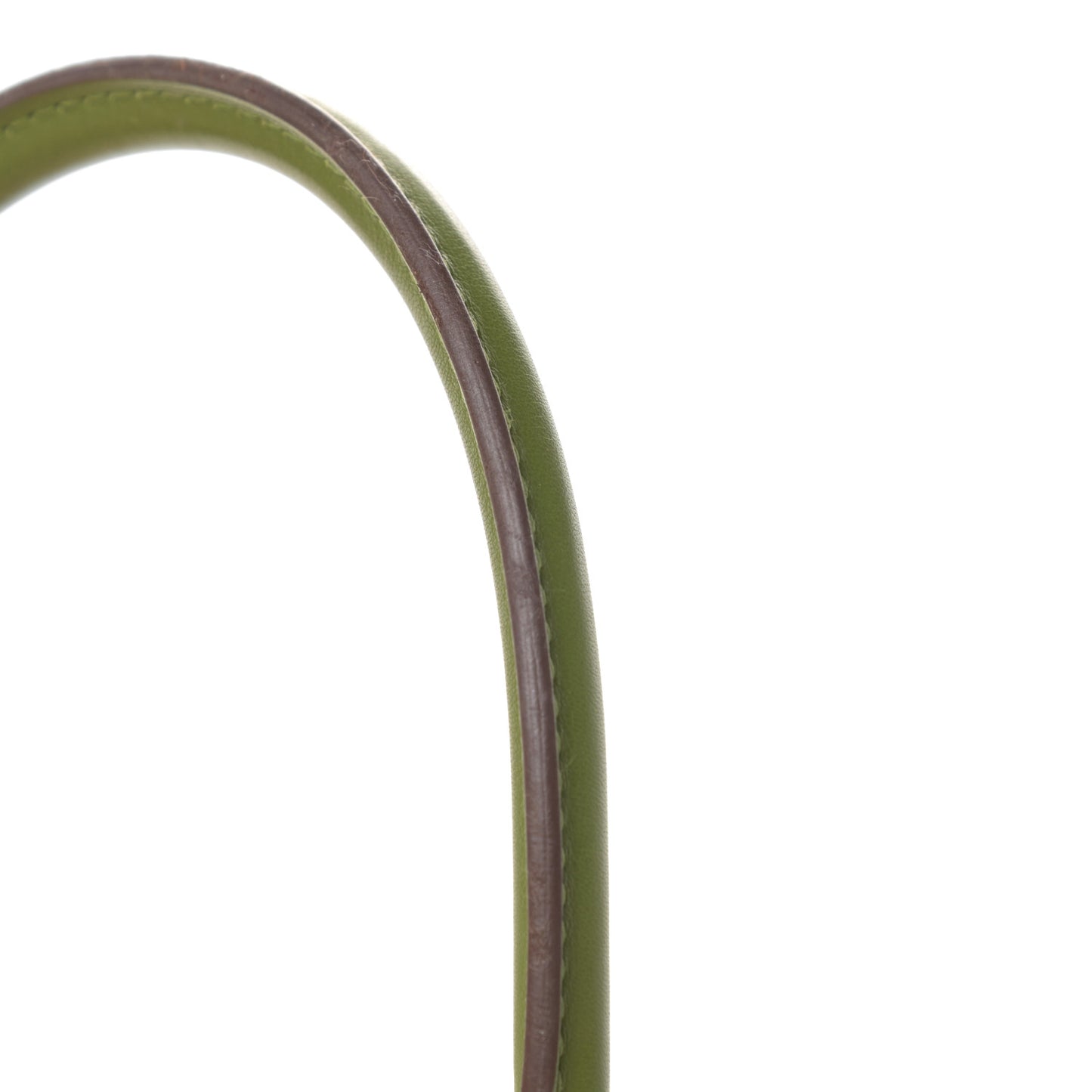 Swift Horseshoe Bi-Color Birkin 30 Parchemin Pelouse