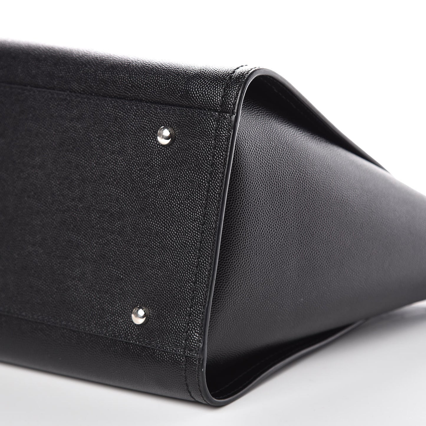 Caviar Small Studded Deauville Tote Black