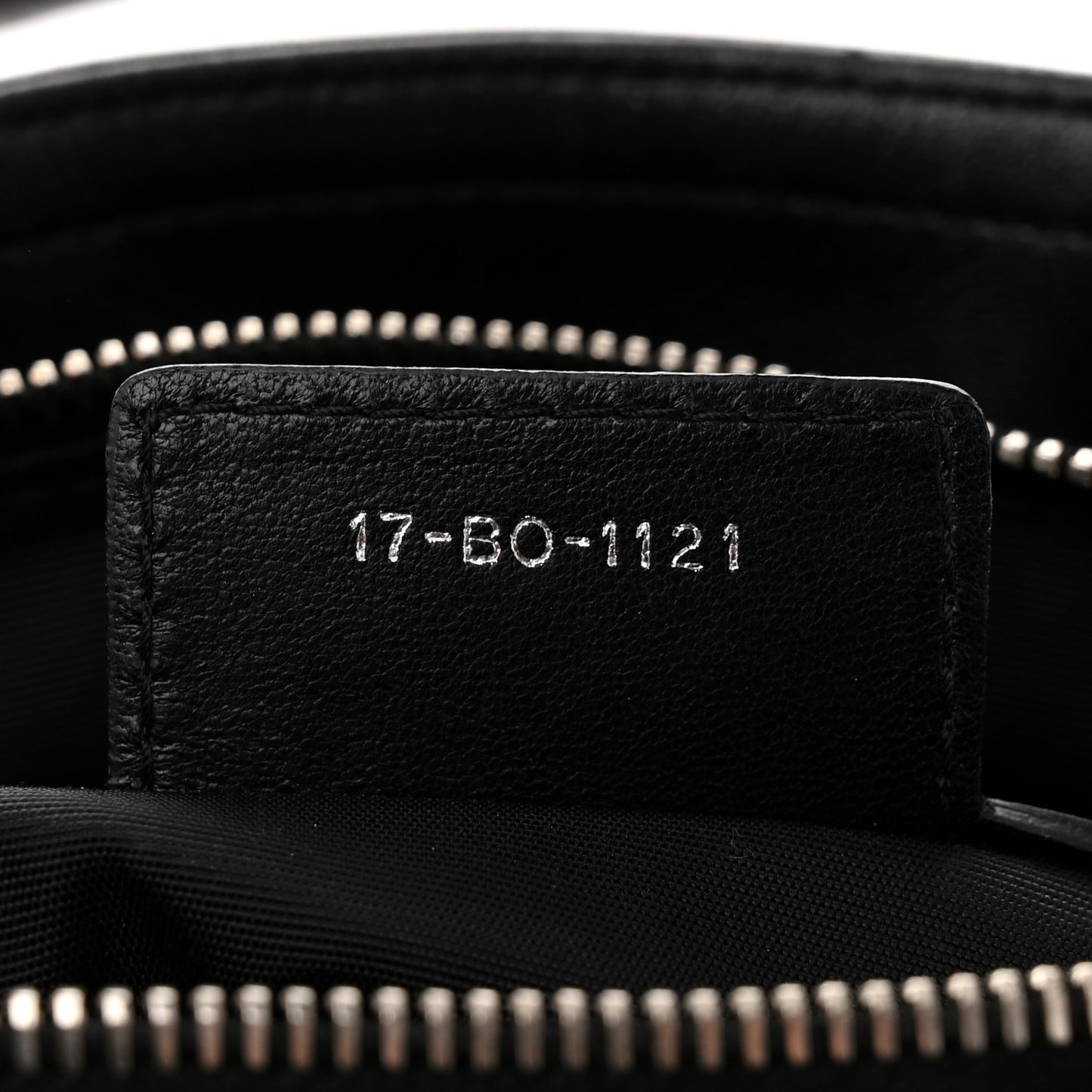 Lambskin Cannage Granville Polochon Black
